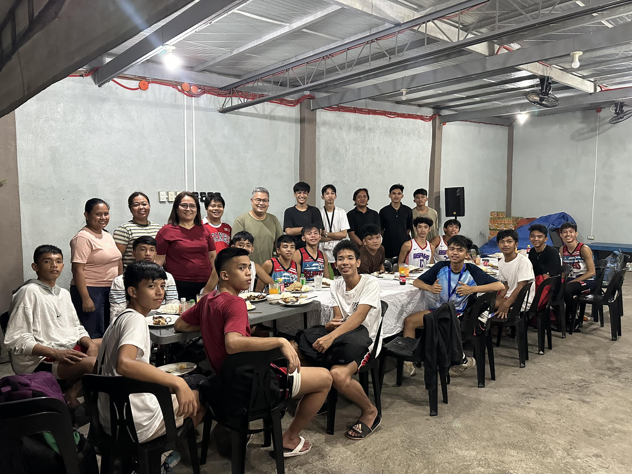 CHAMPIONSHIP DINNER with the Bacolod City Division Athletic Meet Basketball Champion Team – Atty. Caesar Distrito